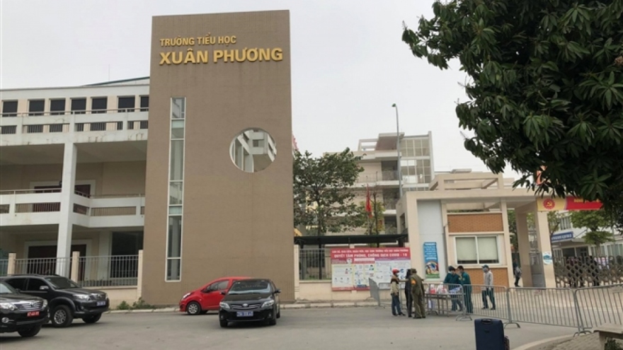 Thay đổi hình thức cách ly, học sinh trường Tiểu học Xuân Phương có thể về nhà trước Tết